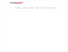 Tablet Screenshot of mondopoint.com